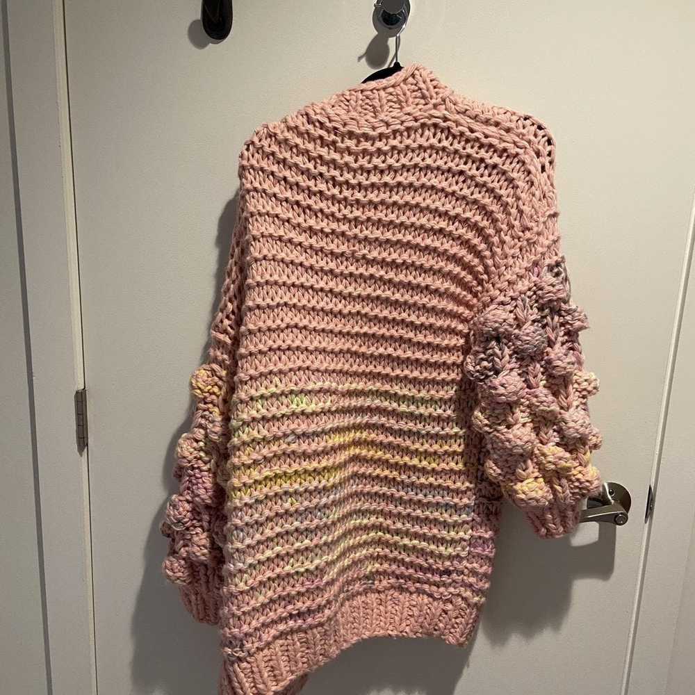 Vintage Chunky Knit Oversized Sweater - image 3
