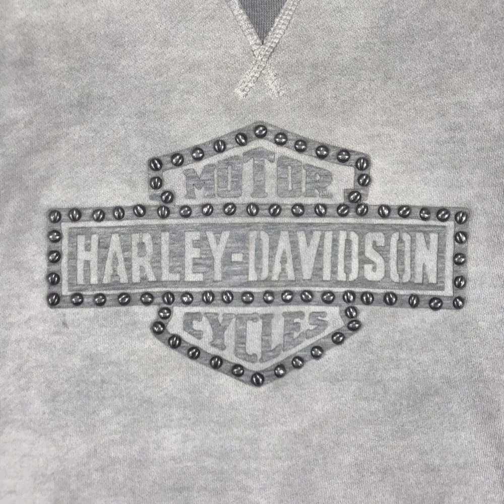 Harley Davidson Harley Davidson Stonewash Studded… - image 5