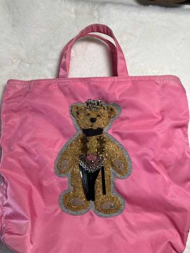 Prada Prada bear pink tote bag