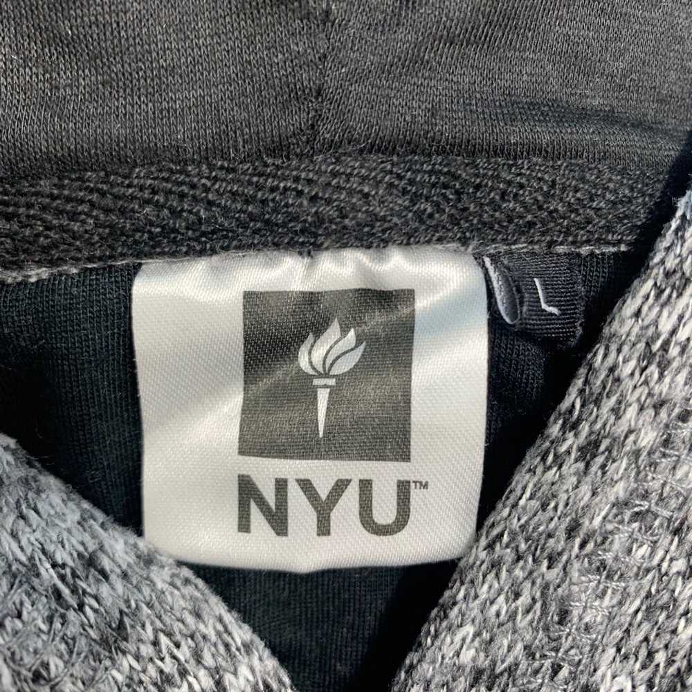 Vintage Vintage NYU New York University Hoodie Pu… - image 6