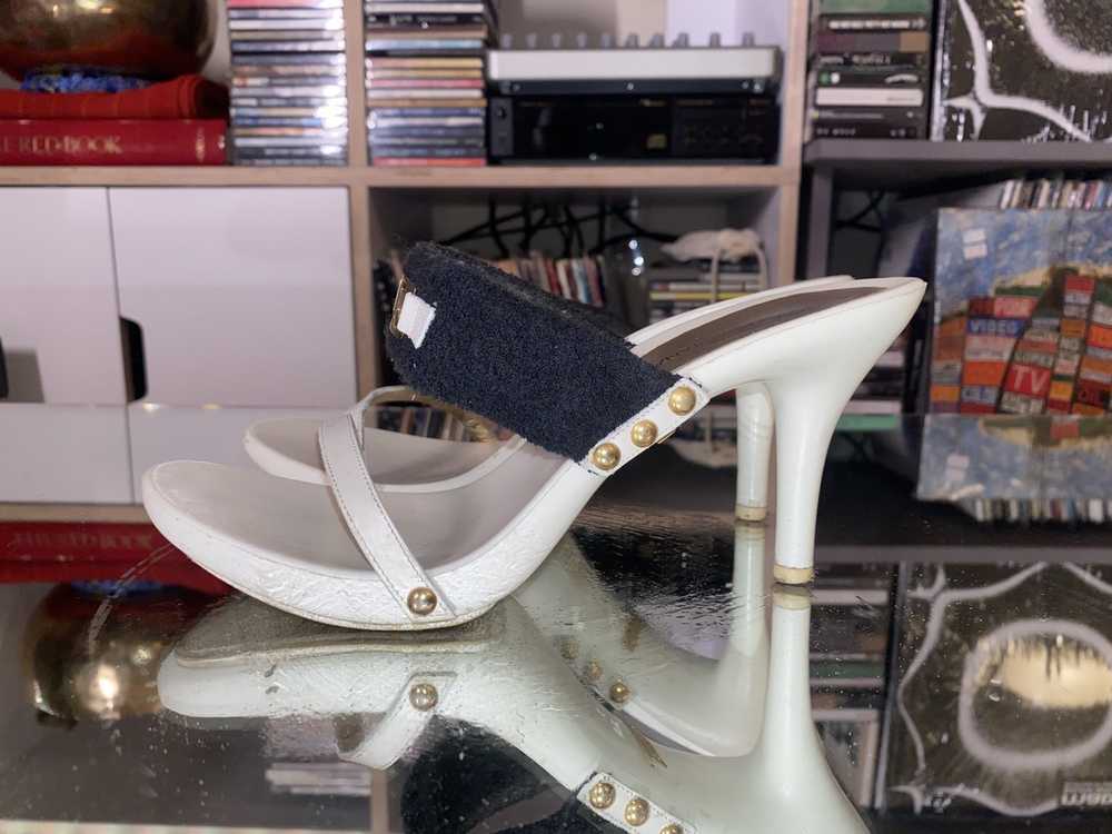 Dolce & Gabbana D&G Headband Heels White - image 5