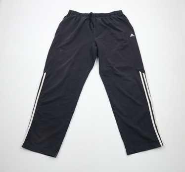Vintage Adidas Hip Hop Pants Wide Leg Size 5 White Silver Gray 80's  Parachute