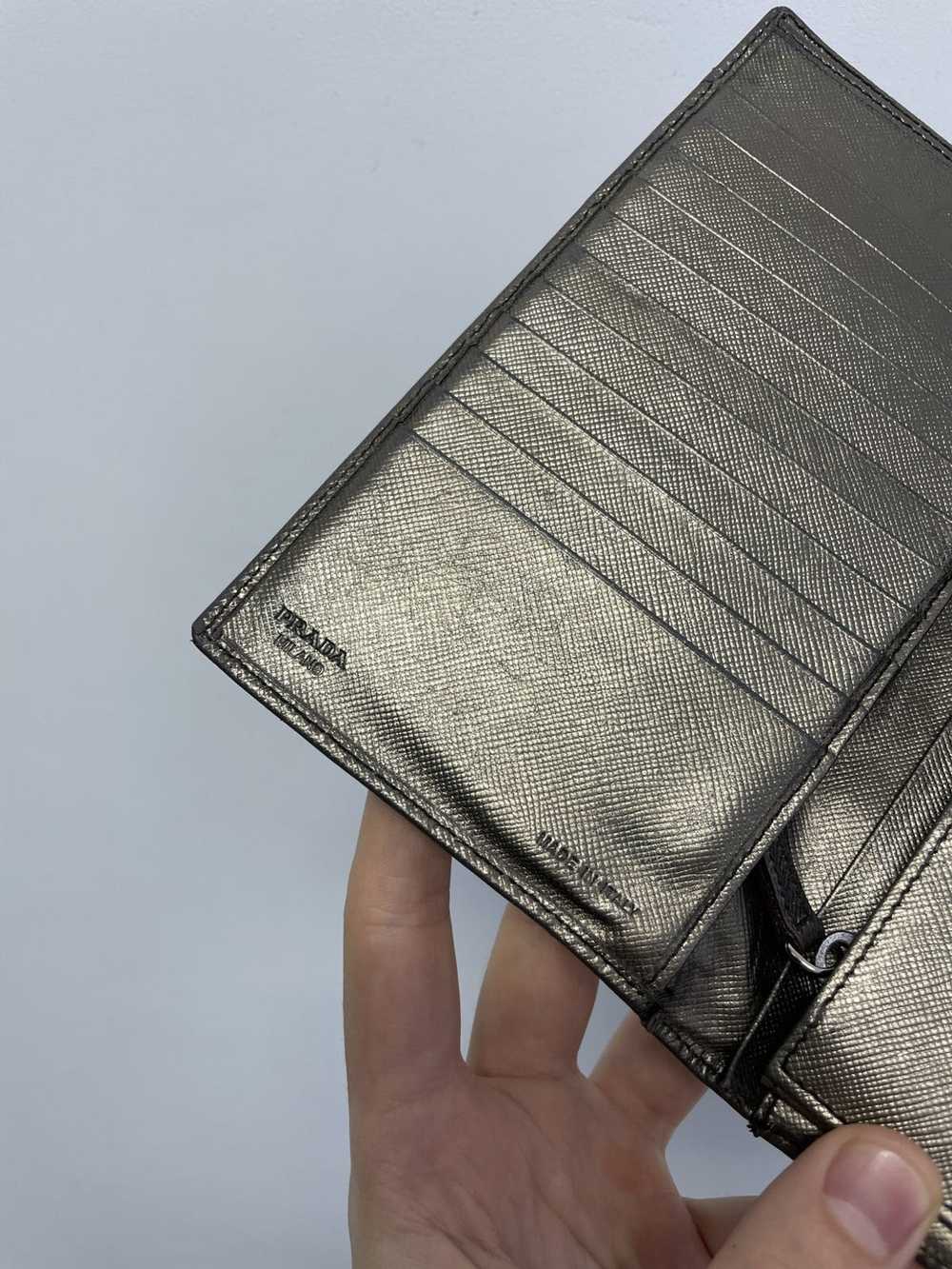 Luxury × Prada × Vintage Prada Logo Wallet Unisex… - image 4