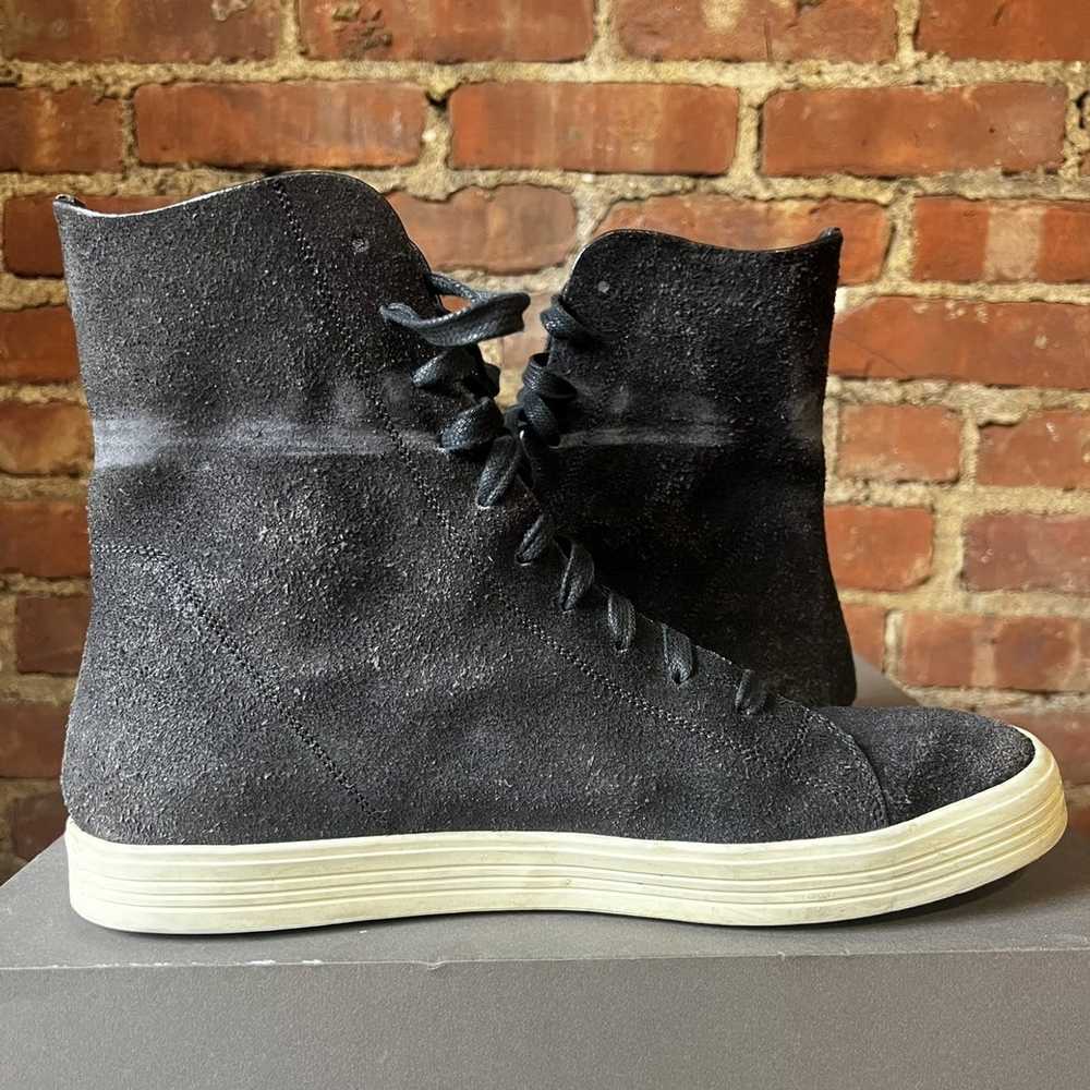 Rick Owens Black Rick Owens Mastodon high top sne… - image 6