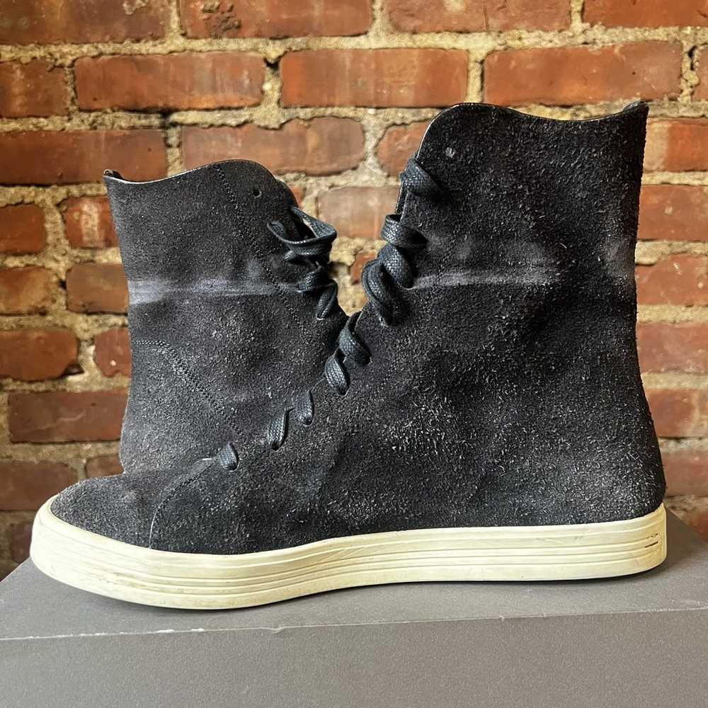 Rick Owens Black Rick Owens Mastodon high top sne… - image 7