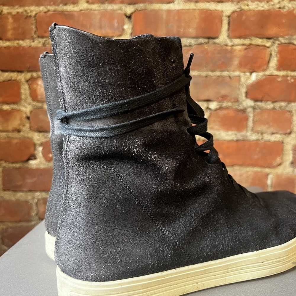 Rick Owens Black Rick Owens Mastodon high top sne… - image 8