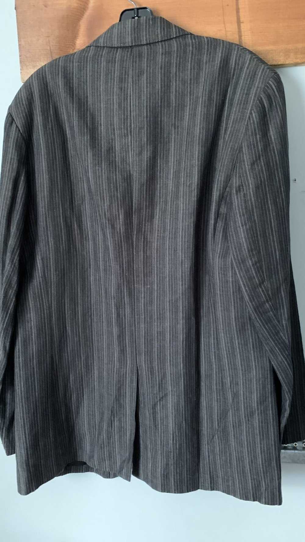 Marc Ecko Marc Ecko Pinstripe Dark Gray/Black Lin… - image 3