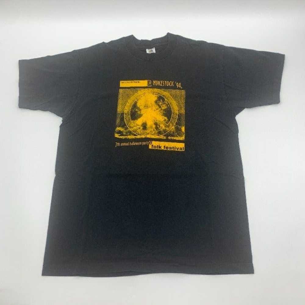 Band Tees × Made In Usa × Tour Tee 90s Nukestock … - image 1