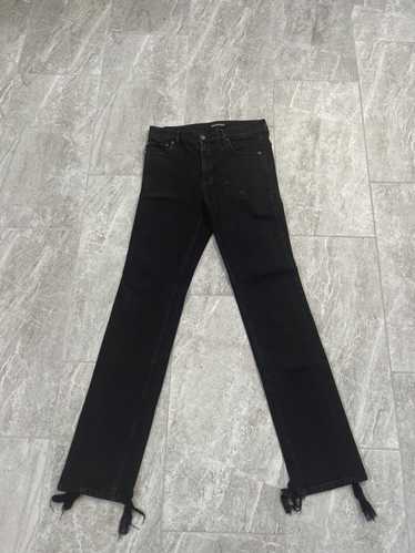 Straight jeans Louis Vuitton Red size 40 FR in Denim - Jeans - 8254947