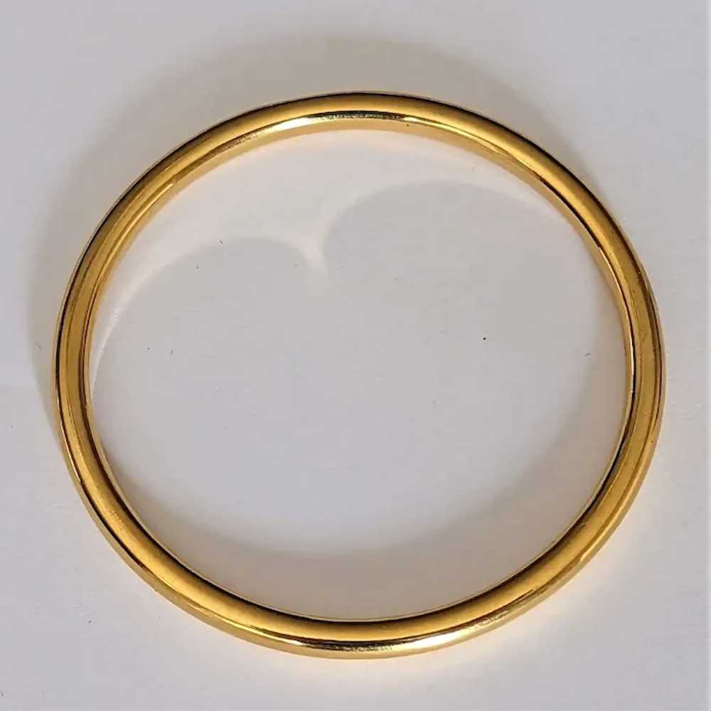 Trifari Crown Gold Color Bracelet - image 2