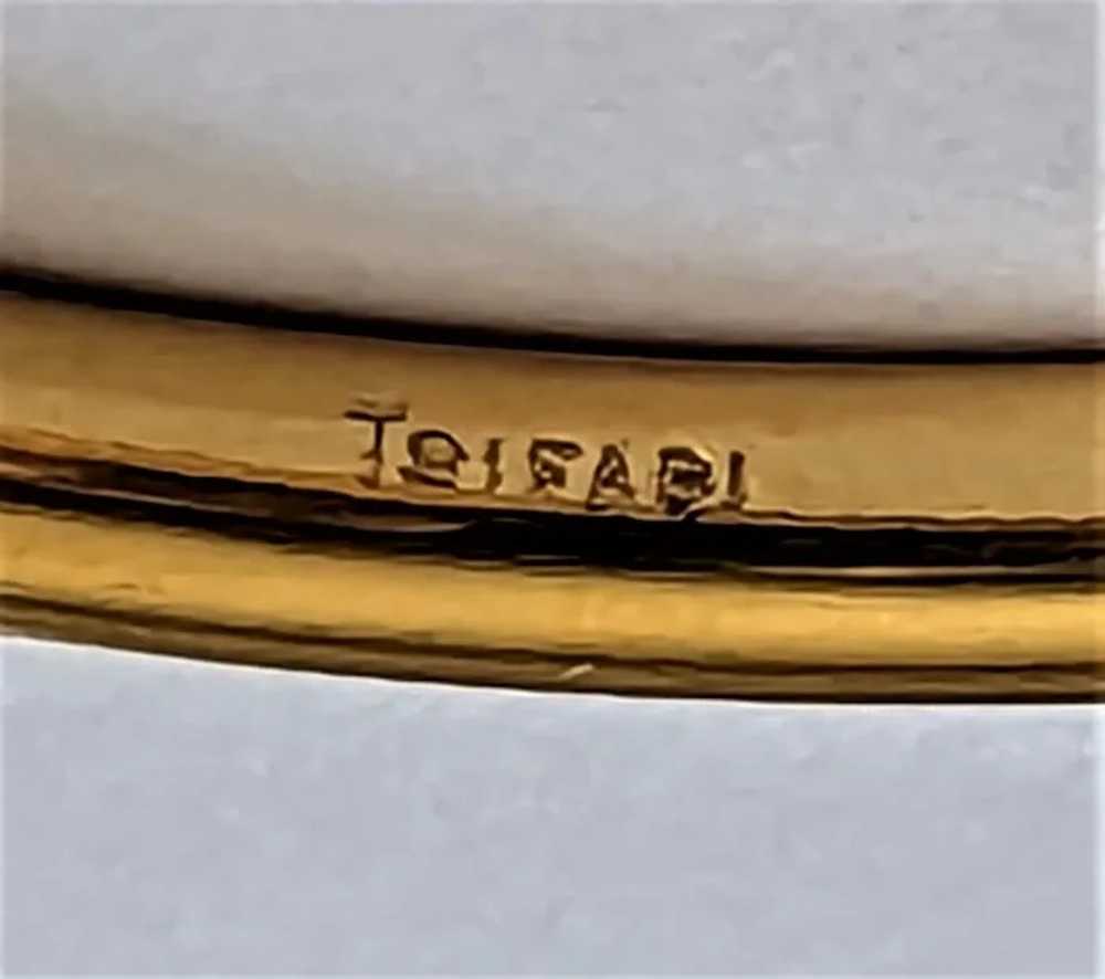 Trifari Crown Gold Color Bracelet - image 3
