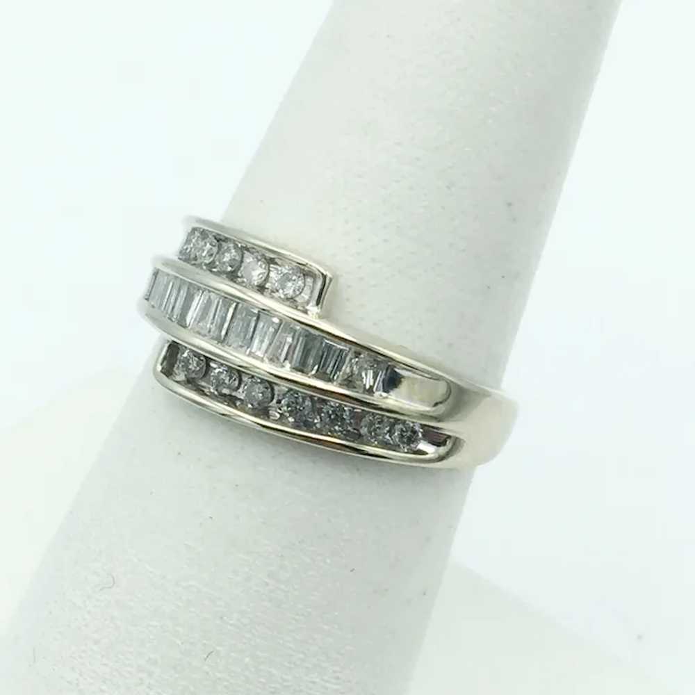 10K .50 CTW Diamond Fashion Ring - image 2