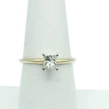 14K .48 CTW Diamond Solitaire Ring