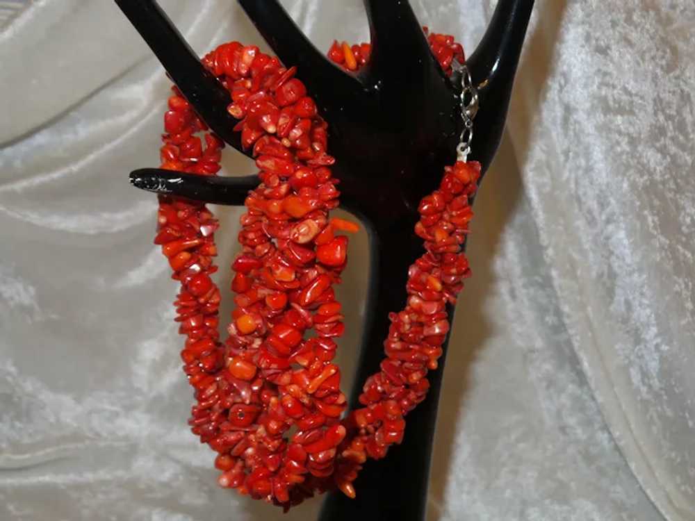 Torsade Coral Necklace - image 3