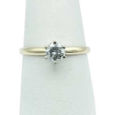 14K .45 CTW Diamond Solitaire Ring