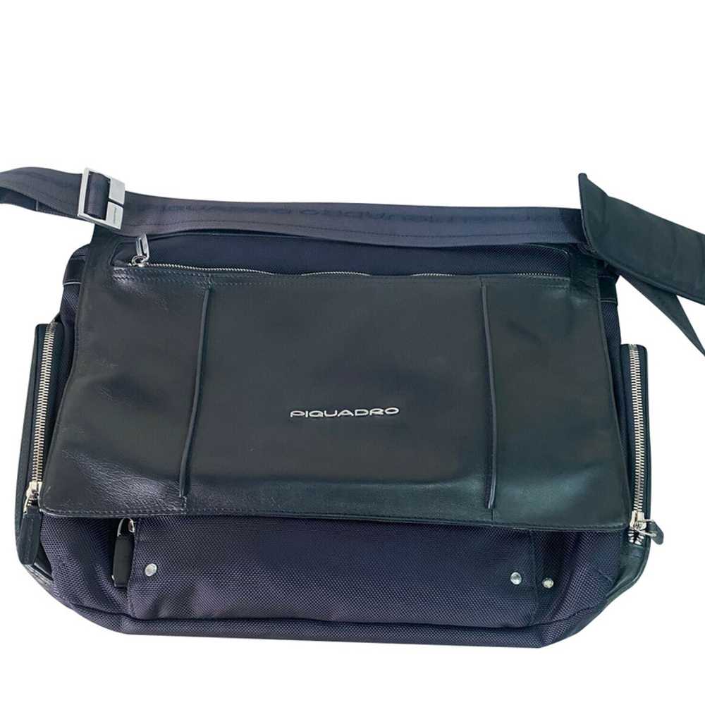 Piquadro Shoulder bag Leather in Blue - image 1
