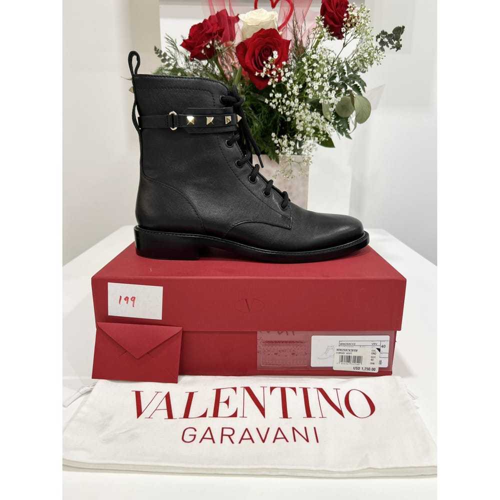 Valentino Garavani Leather ankle boots - image 3