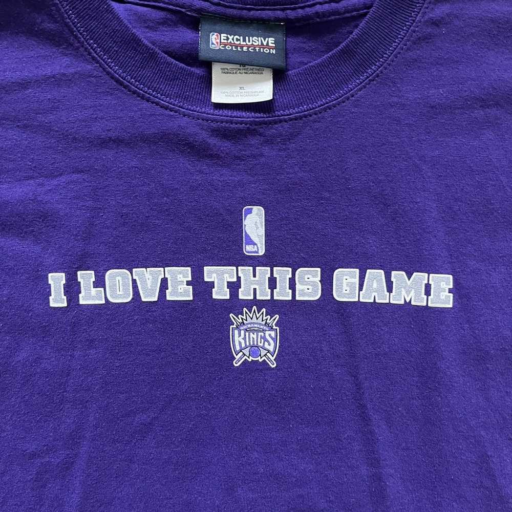 NBA × Vintage NBA Sacramento Kings T-Shirt - image 1