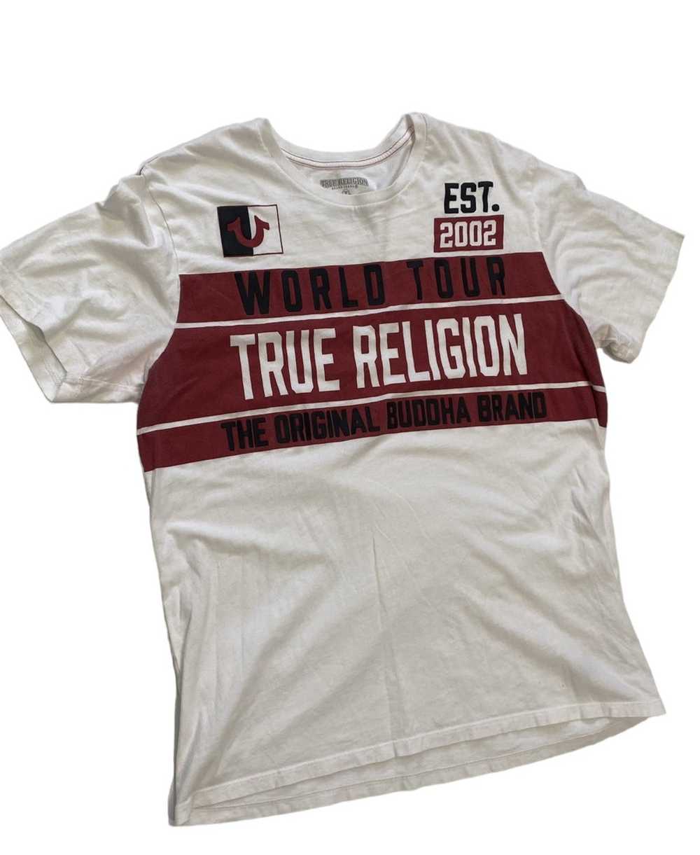 True Religion True Religion Men T-Shirt Sz XL Wor… - image 1