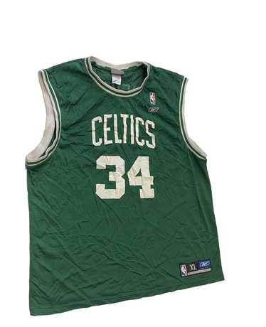 Boston Celtics Paul Pierce #34 NBA Adidas Green Jersey Size Youth Small EUC