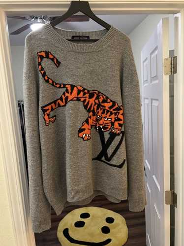 Louis Vuitton Tiger Intarsia Pullover