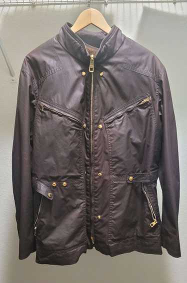 LOUIS VUITTON Vintage LV Monogram Vest Jacket #36 Zip Brown Leather Ra –  Luxury Fashion Spark