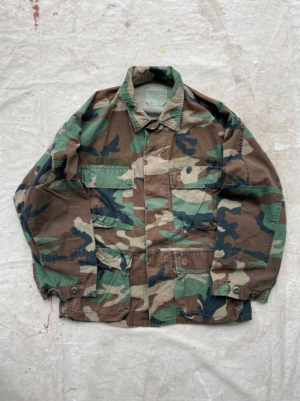 Camo Rip Stop Jacket—[S] - image 1