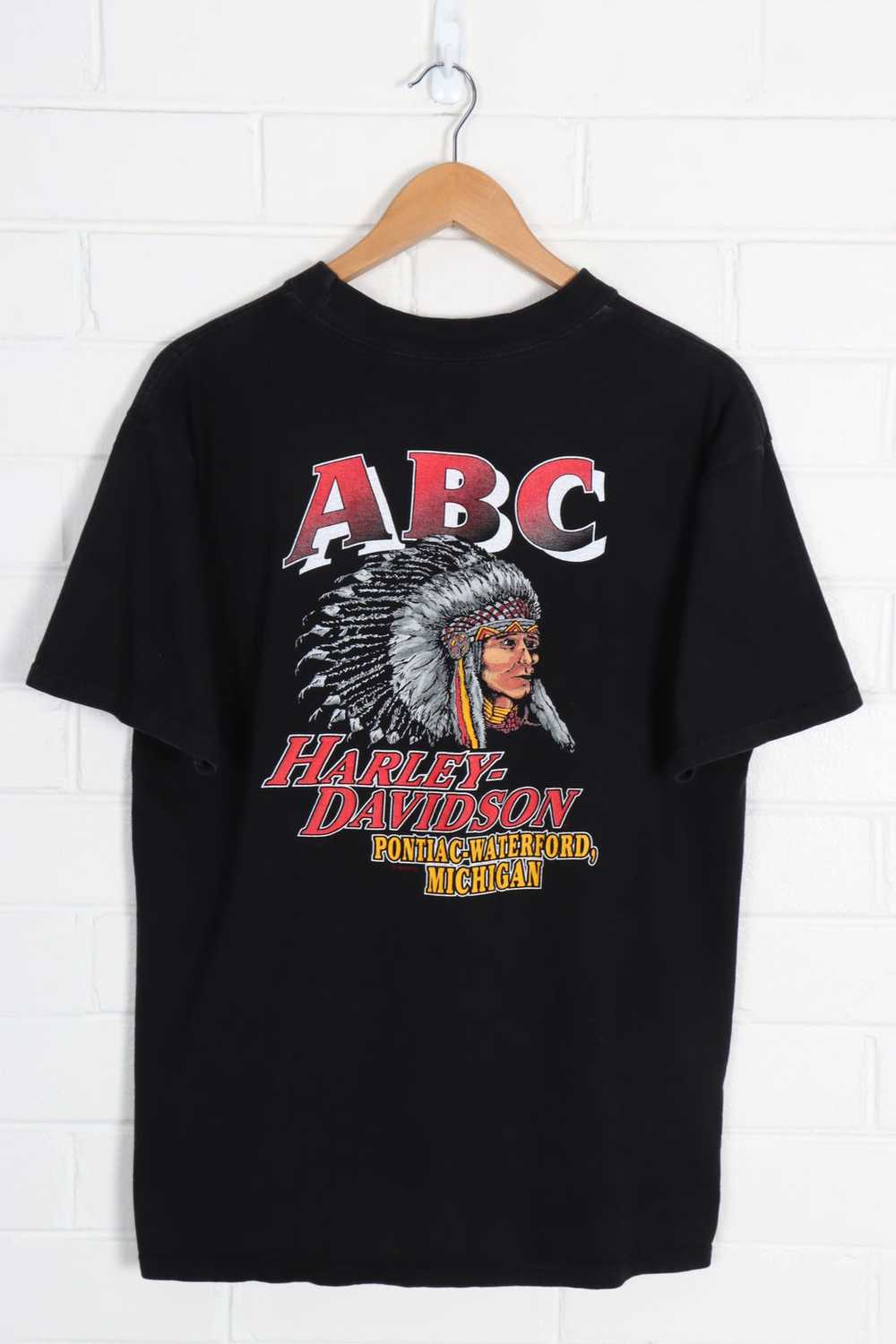 Vintage 1997 HARLEY DAVIDSON ABC Michigan Front B… - image 1