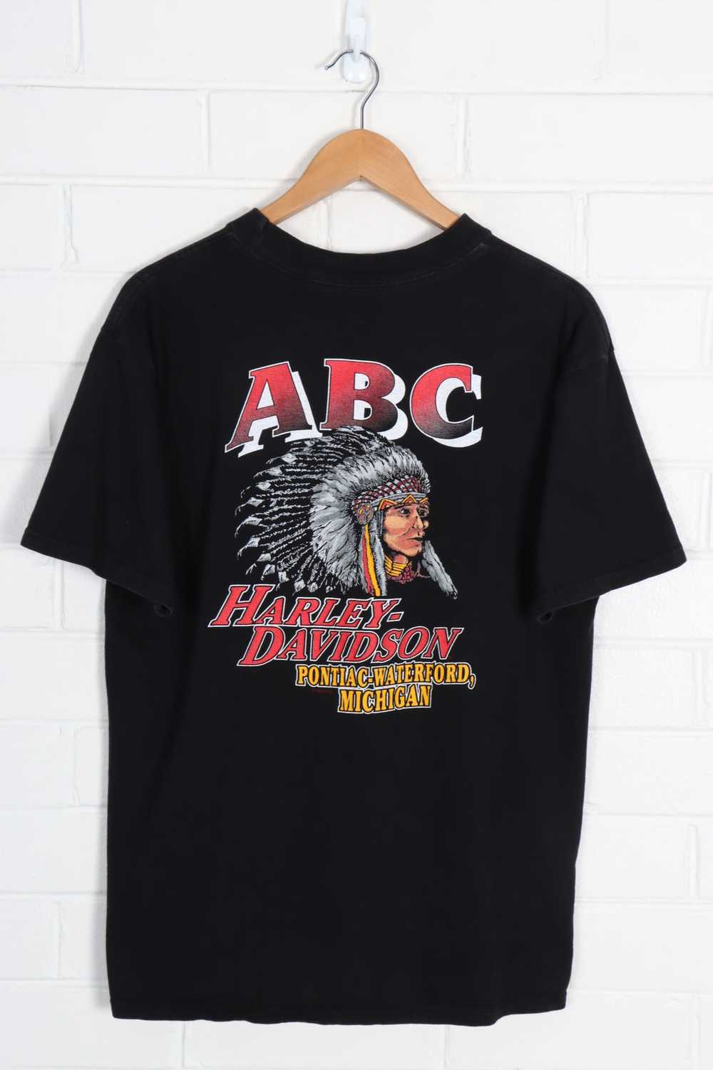 Vintage 1997 HARLEY DAVIDSON ABC Michigan Front B… - image 2