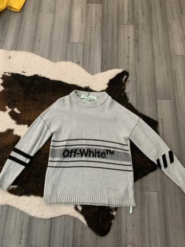 Off-White Off white knitted crew neck