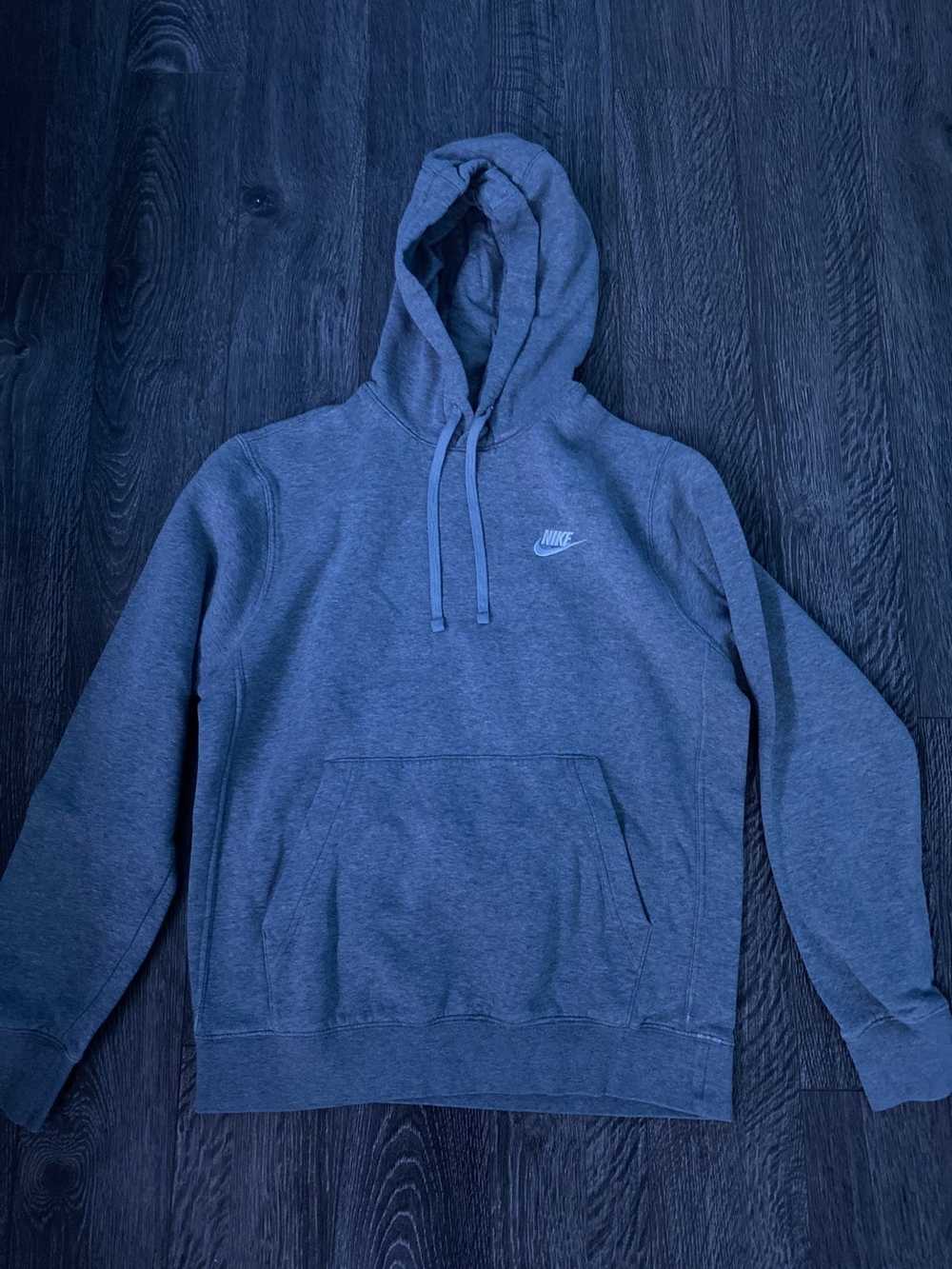 Nike Nike Grey Fleece Hoodie - image 1