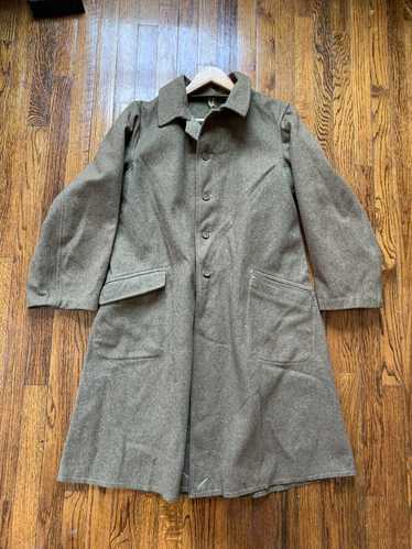 1949 WW2 Era Japanese Military Wool Trench Coat