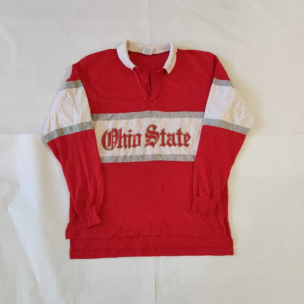 Made In Usa × Vintage VINTAGE OHIO STATE LONG SLE… - image 1