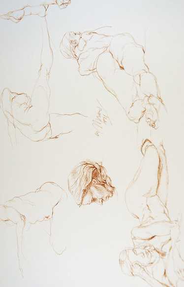 sale | Nude Sketch Study / 1971