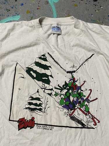 Art × Streetwear × Vintage Zwi comic art T-shirt 9