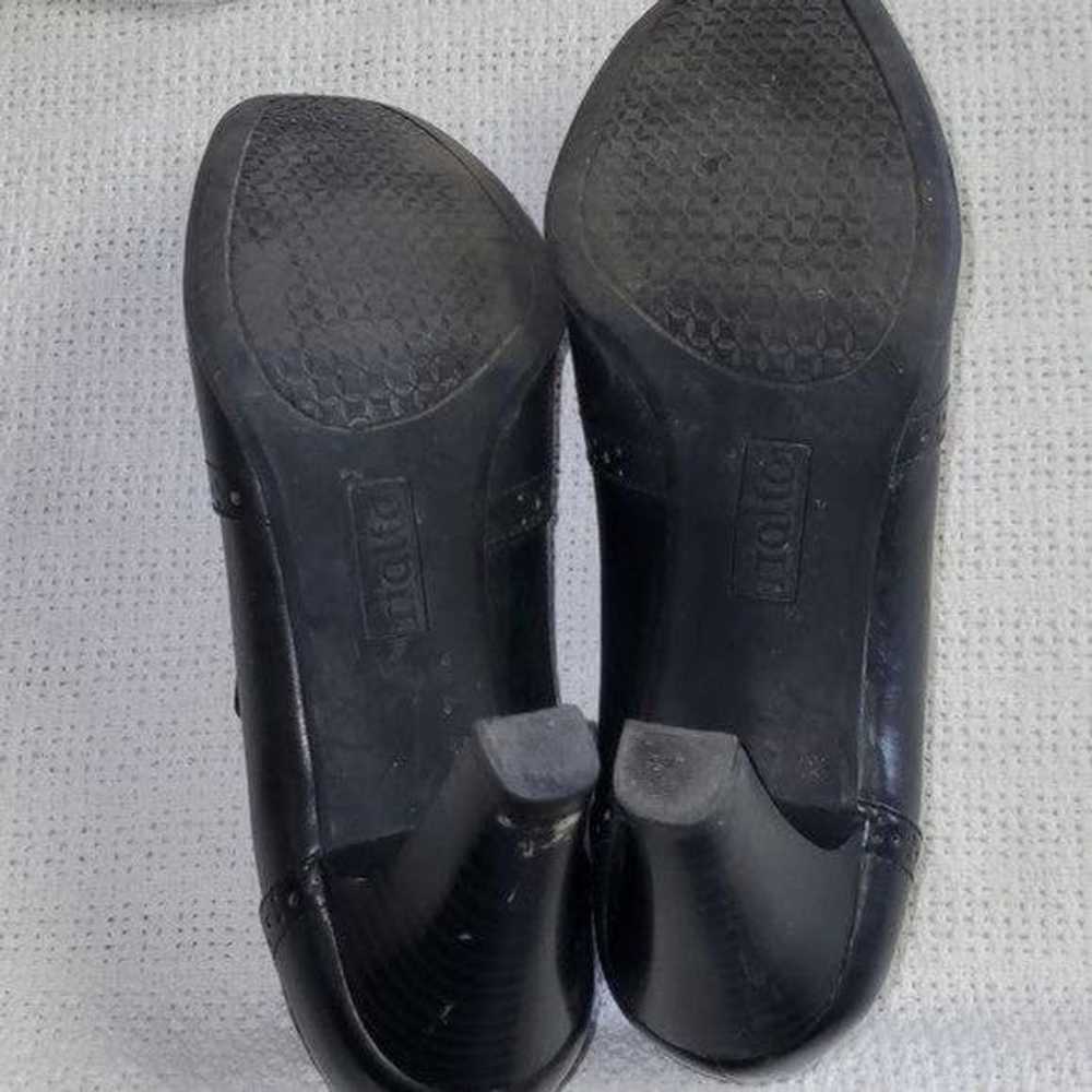 Vintage Rialto Hand Tooled Black 3" Heeled Sz 8.5… - image 5