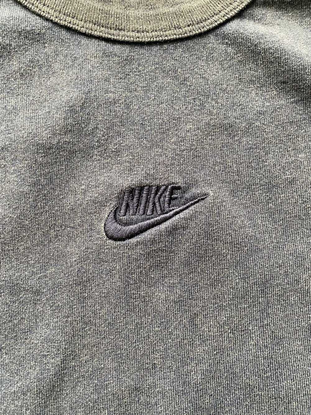 Nike × Streetwear Nike Longsleeve Acid Wash Black… - image 3