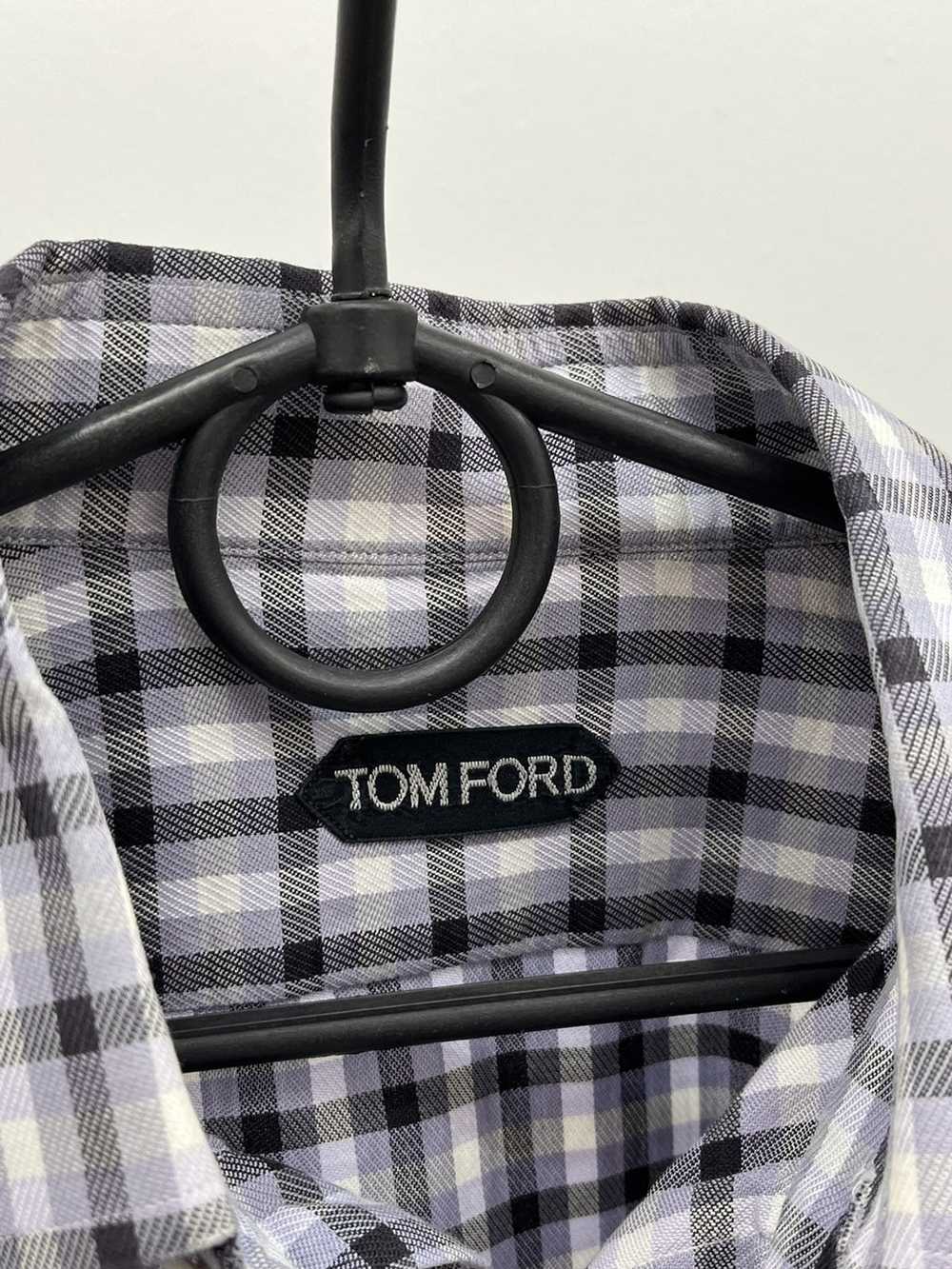 Tom Ford Tom Ford Classic Check Cotton Shirt - image 3