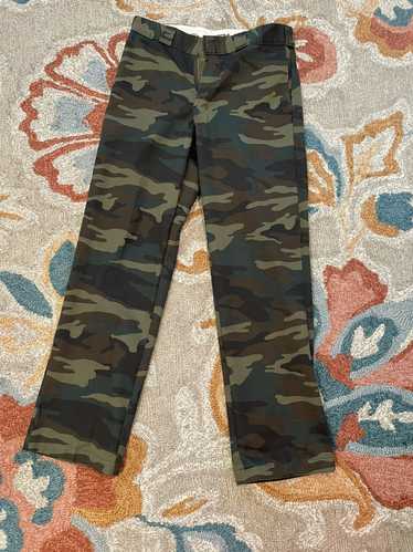 Dickies × Streetwear Dickies Military Camo Pants.