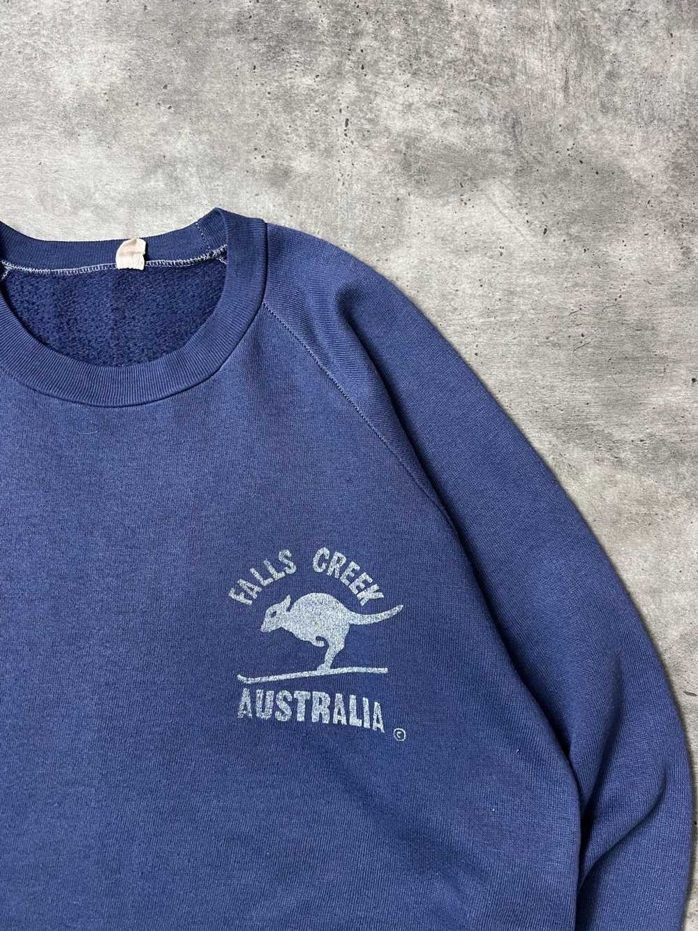 Rare × Vintage 70’s Falls Creek Australia Raglan … - image 2