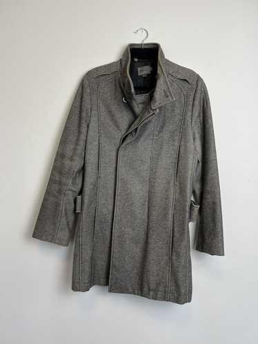 Reiss Reiss Grey Wool Top Coat