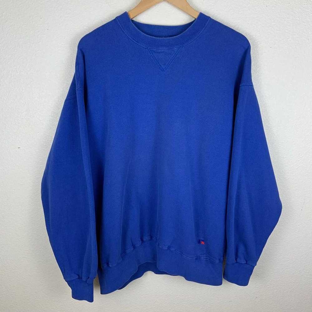 Russell Athletic Vintage Russell Athletic Blue Cr… - image 1