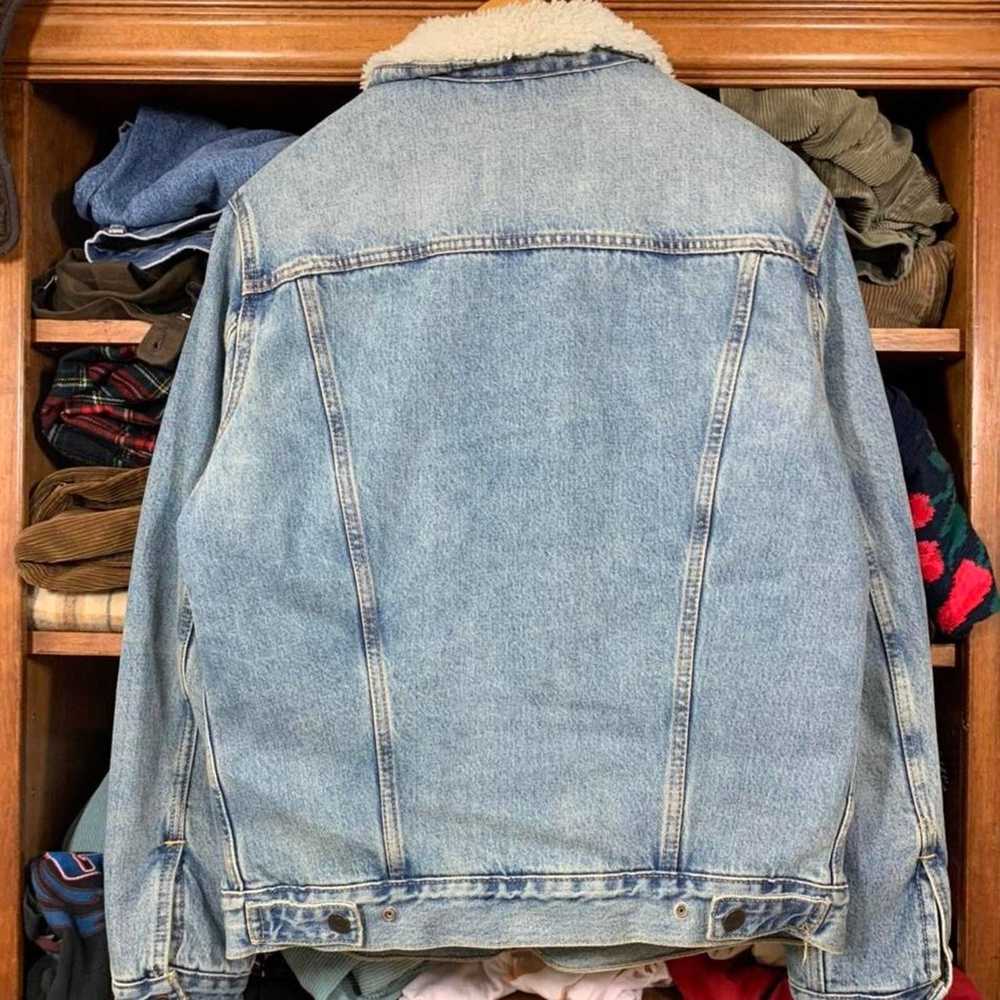 Levi S Vintage Levis Acid Wash Sherpa Gem