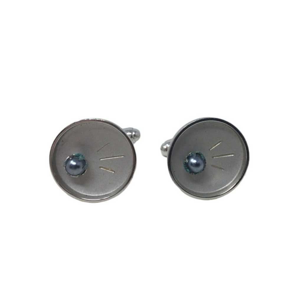 Other Vintage Cufflinks - Blue Pearl (not sure if… - image 3