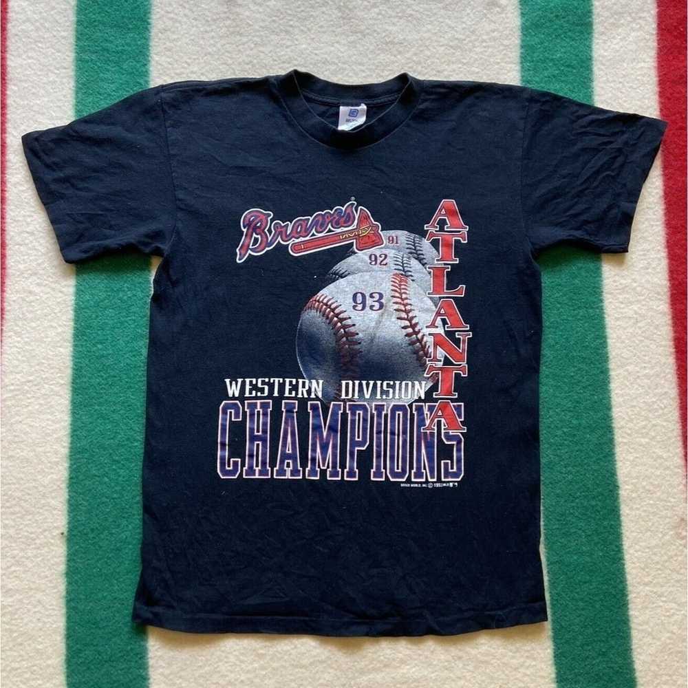 Vintage Chipper Jones Atlanta Braves T-shirt 90s MLB Baseball – For All To  Envy
