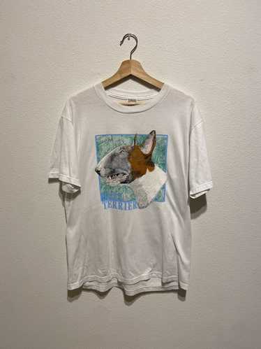 Pit Bull Terrier Cropped T-Shirt - Vivid Colors JCI Inc. 5182
