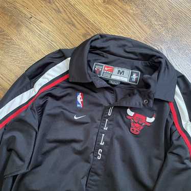 Black MAN Men Defacto Fit NBA Chicago Bulls Licensed Water Repellent Fabric  Medium Crossbody Bag 2802159