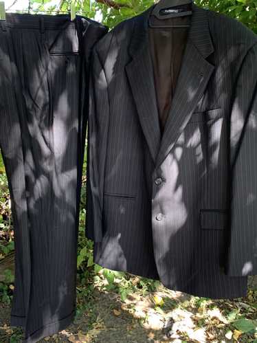 Burberry Vintage Burberry’s Black Pinstripe Suit