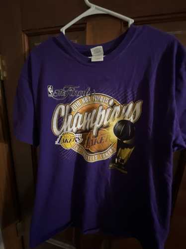 Vintage 2010 Laker NBA Finals t-shirt size Large
