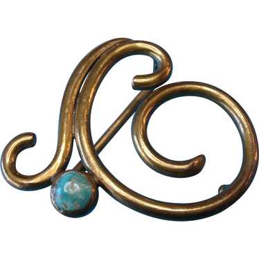Turquoise Stone Metallic Rope Belt